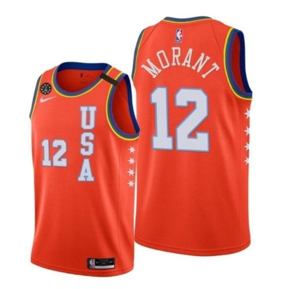 Ja morant team usa jersey Clearance